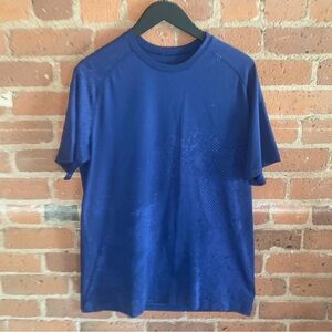 lululemon athletica Deep Blue Short Sleeve Tee